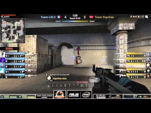 FACEIT EU League 2014: LDLC vs DIG | Team-LDLC vs Team Dignitas (06.10.2014)