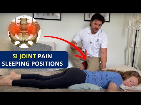 🔺 BEST Sleeping Positions With SI Joint Pain