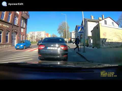 Tak jeździ policja w Zawierciu! To oni nakładają na nas mandaty!