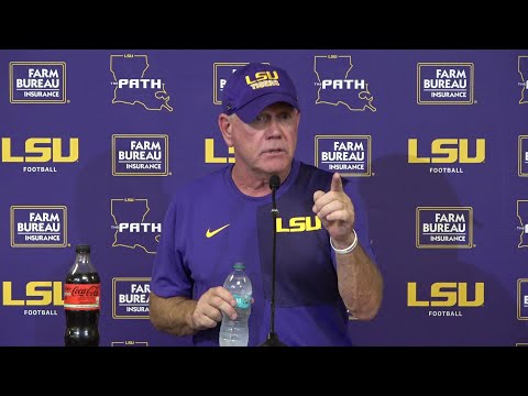 Brian Kelly GOES OFF in LSU postgame after WIN over Florida