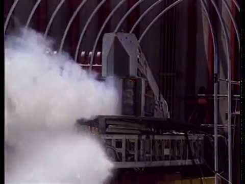 NASA/Lockheed Martin Linear Aerospike SR-71 Experiment (LASRE) X-33 Ground Fire Test