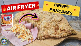 RECREATING The Classic 90s Crispy Pancakes in an AIR FRYER!