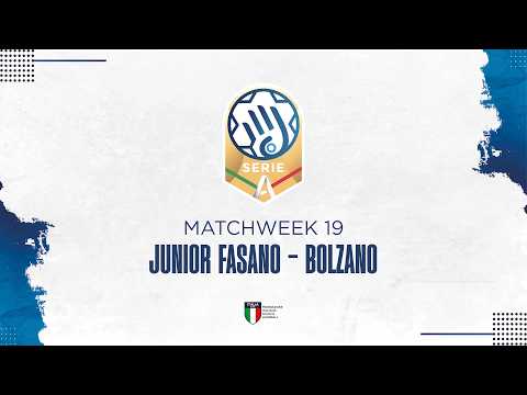 Play Serie A Gold [19^] | JUNIOR FASANO - BOLZANO
