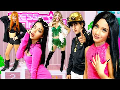 GIOCHIAMO A DRESS TO IMPRESS NELLA VITA REALE CON GIADA E I NOSTRI AMICI CANTANTI FAMOSI!