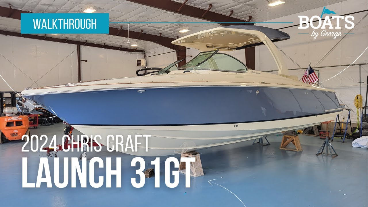 2024 Chris Craft Launch 31GT Walkthrough