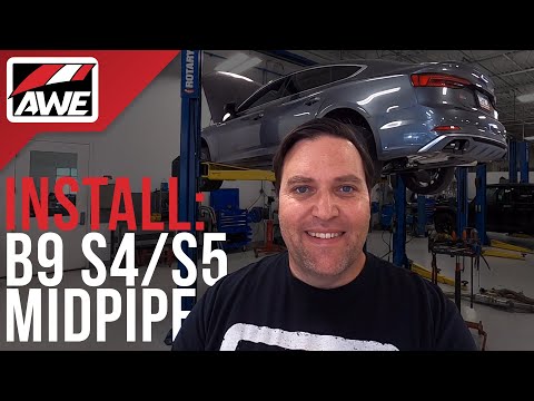 Install | Tips & Tricks: AWE Midpipe for the B9 S4/S5