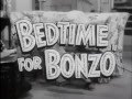 "Bedtime For Bonzo"