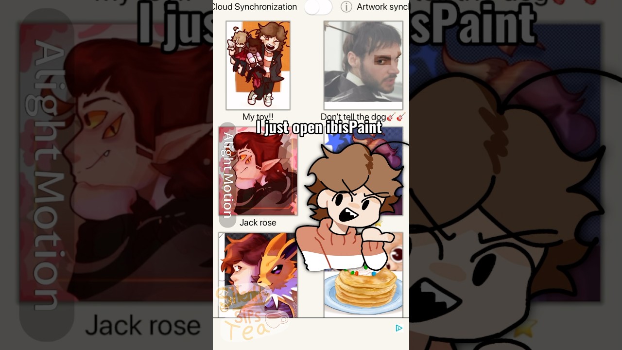 And then I open Pinterest ☝️🤓 #art #relatable #trend #art #ibispaintx #digitalart