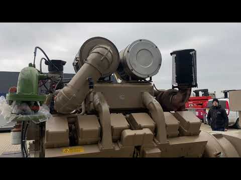 Cummins KTA 38 G1 Mecc Alte Spa 1000 kVA generatorset stocknr 3749
