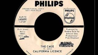 &quot;The Cage&quot; - California Licence (Elton John cover song)