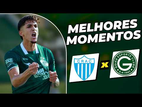 VERDÃO SEGUE INVICTO: CRAC 1X1 GOIÁS | GOIANÃO 2026 | GOLS E MELHORES MOMENTOS!