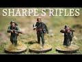Sean Bean, Sharpe, and 95th Rifles miniatures.