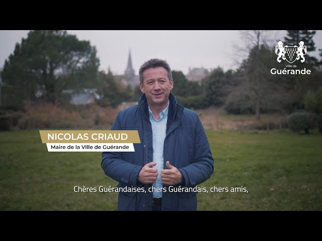 Vœux à la population 2022 de Nicolas Criaud
