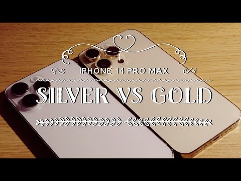 IPhone 14 Pro Max SILVER vs GOLD