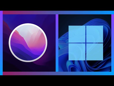 macOS Monterey vs Windows 11 Icons!