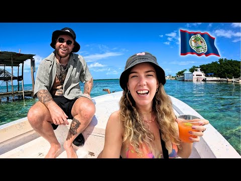 A FULL Tour of Caye Caulker, Belize 🇧🇿 (You’ll Never Want to Leave!)