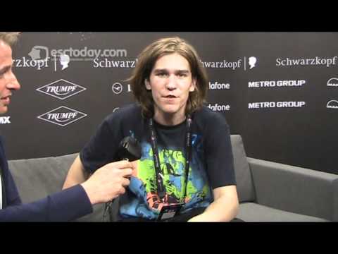 The French representative in Eurovision Song Contest 2011, Amaury Vassil sings for esctoday.com