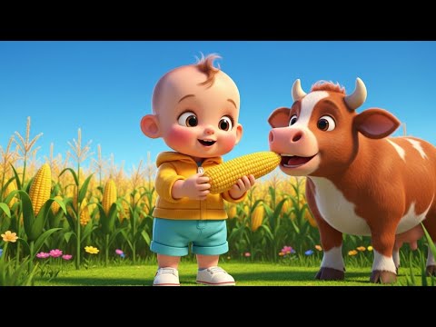 Nick on the Farm – Fun with Fruits and Animals Nursery Rhymes | Cartoon | Music for Kids Baby