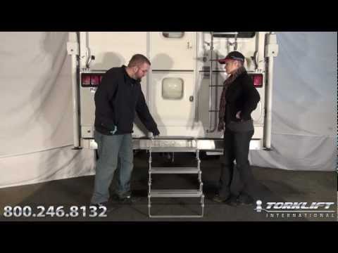 How to install Torklift International GlowStep - truck camper steps