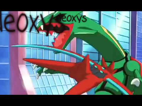 ryquaza vs deoxys ( Pokemon movie )