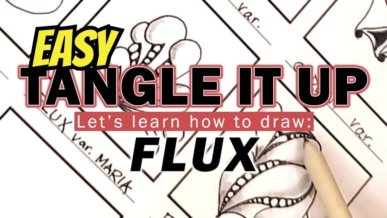 How to draw Zentangle 