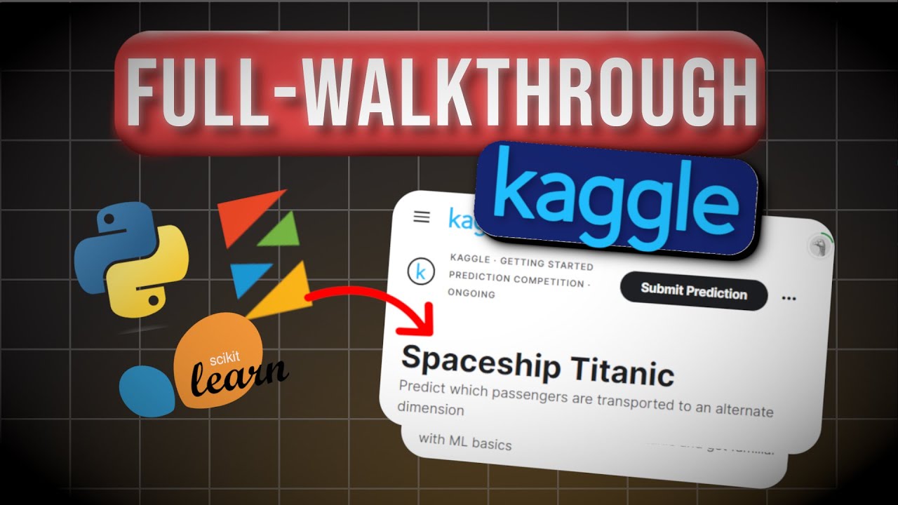 KAGGLE Competition: Spaceship Titanic Project (START TO FINISH)