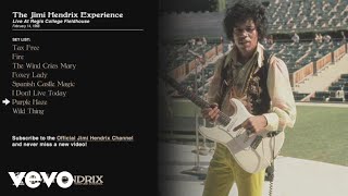 The Jimi Hendrix Experience - Purple Haze - Regis College 1968 (Audio)