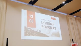 BNI lyderių forumas 2025 12 03 apžvalginis video