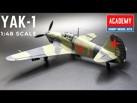 Academy Yakolev Yak-1 1:48 Scale