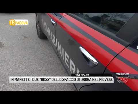 TG PADOVA (02/05/2018) - IN MANETTE I DUE “BOSS” DELLO SPACCIO DI DROGA NEL PIOVESE