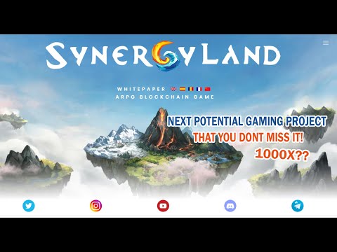 SYNERGYLAND METAVERSE P2E GAMING PROJECT MASSIVE POTENTIAL 1000X 🚀🚀