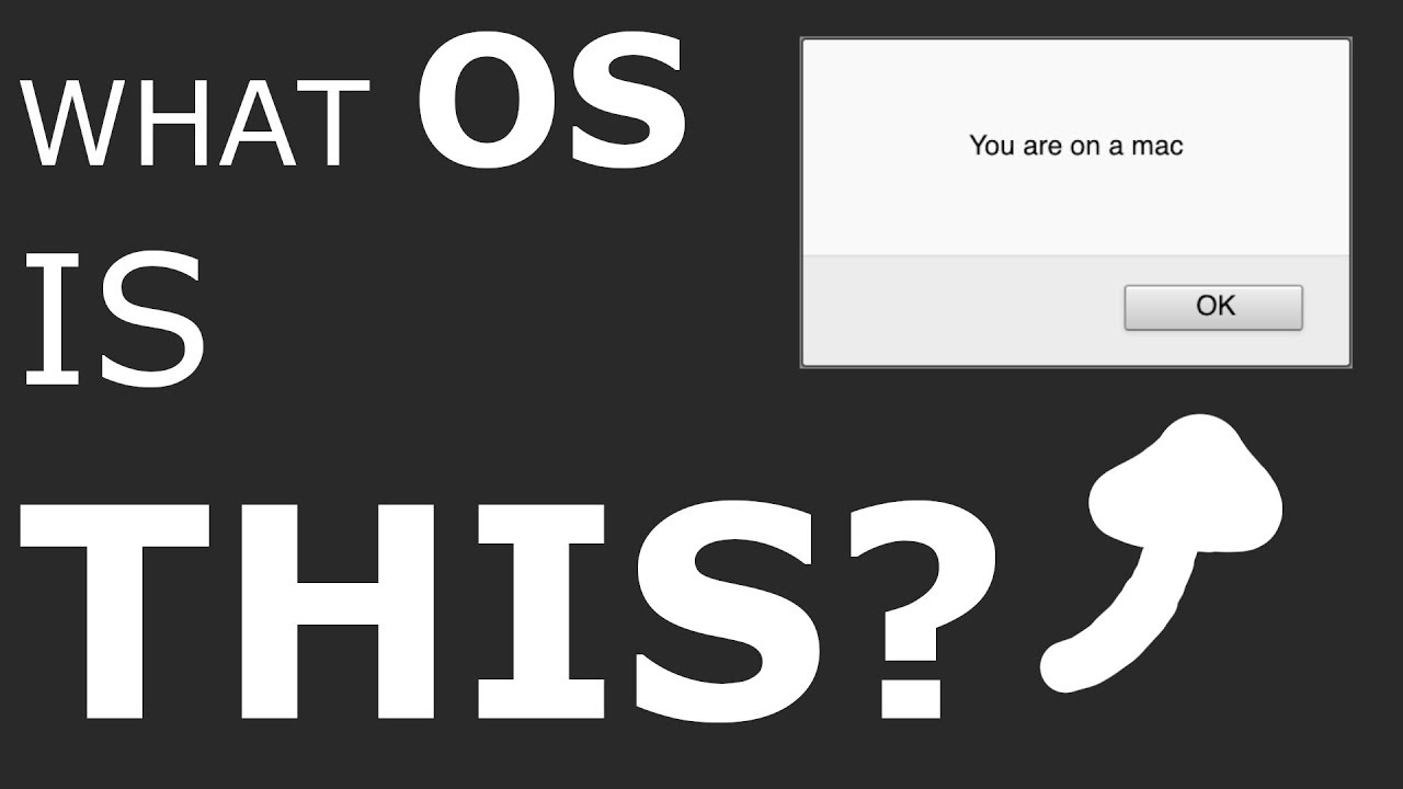 UserAgent Strings: How to find out what OS You're On