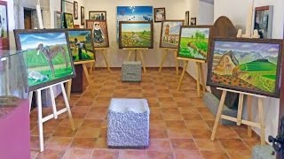 preview picture of video 'Exposición de Raimundo Pozo (Quintana de la Serena - Agosto 2012)'