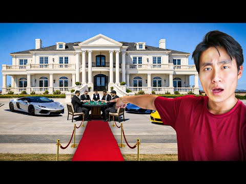Playing HIGH STAKES Poker In A $40,000,000 MANSION!