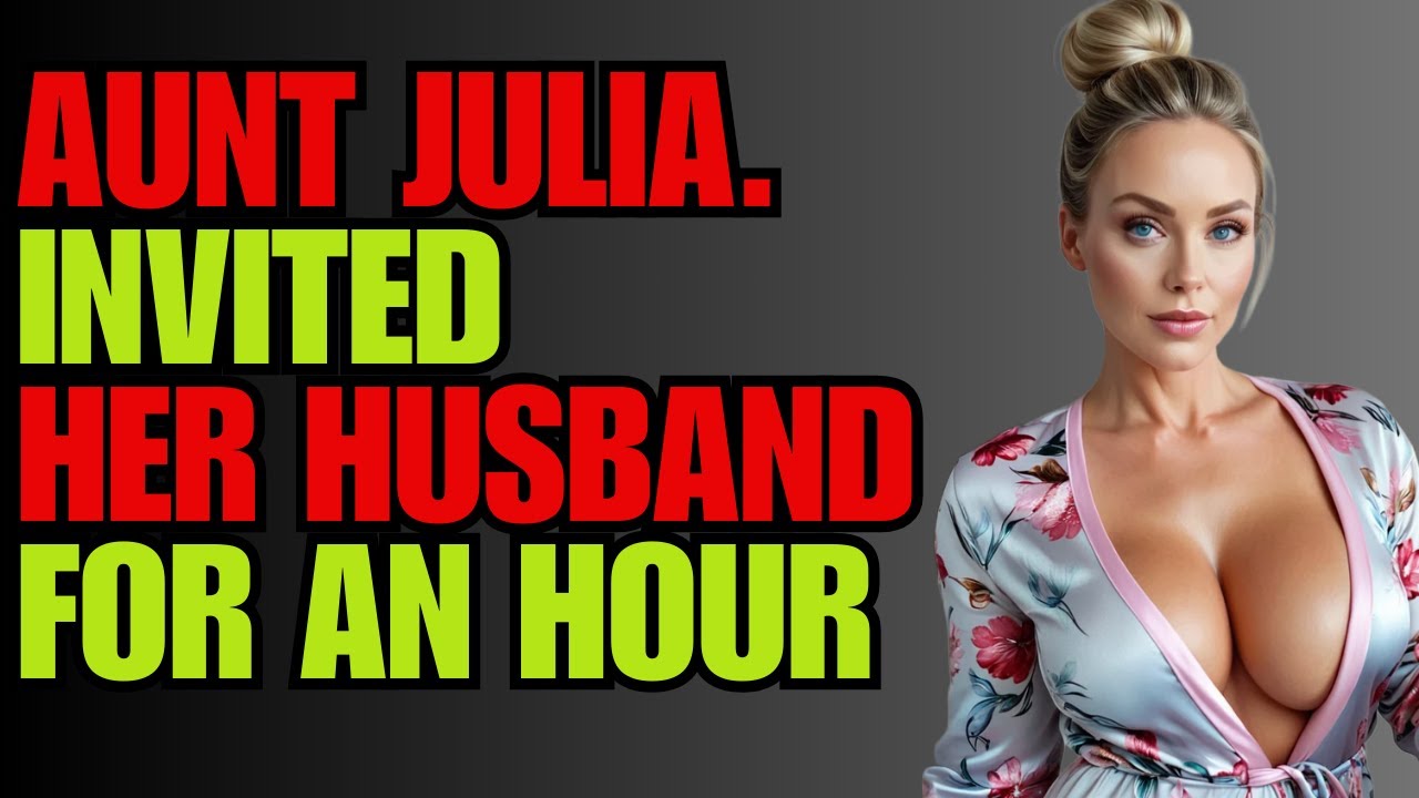 AUNT JULIA INVITED THE YOUNG MASTER, TO RENOVATE THE KITCHEN.