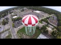 N. Olmsted water tower drone view ...