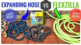 Flexzilla vs Pocket Hose & Flexi Hose Expanding Garden Hose 