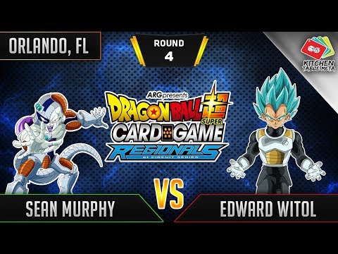 Dragon Ball Super Card Game Gameplay [DBS TCG] Orlando Regional Round 4