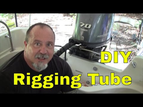 How To: Add A Rigging Tube Without Disconnecting Your Outboard - Yamaha F70