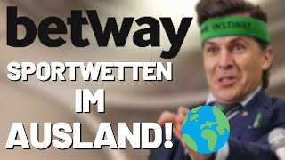 Auf BETWAY im AUSLAND zugreifen: Wie man von ÜBERALL BETWAY SPORTWETTEN platzier