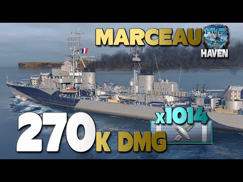 Destroyer Marceau: Hit me if you can^^ - World of Warships
