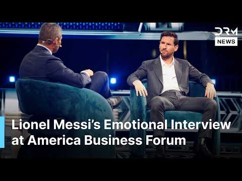 FULL DISCUSSION: Lionel Messi Speaks on Sacrifice, Success, & Life After Football at ABF | AQ1B