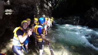 preview picture of video '\ GOPRO \ HD - Green Canyon body rafting ,sneak peek.'