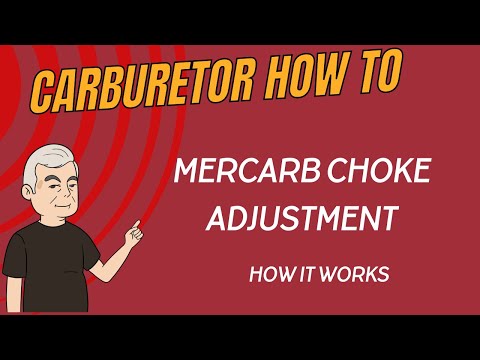 Mercarb Marine Carburetor 2 Barrel Choke Adjustment | Carburetor Maintenance Guide