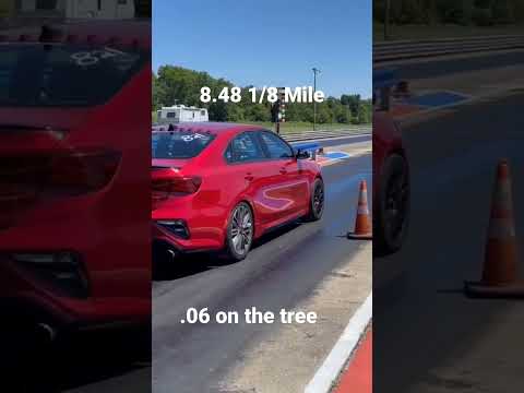World  Record 1/8 Mile Pass Kia forte GT 1.6 turbo!!!