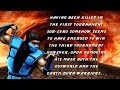 Ultimate Mortal Kombat 3 Classic Sub Zero Very Hard Master Ladder Xbox 360 1080p 60fps