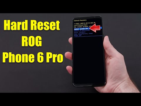 Hard Reset ROG Phone 6 Pro | Factory Reset Remove Pattern/Lock/Password (How to Guide)