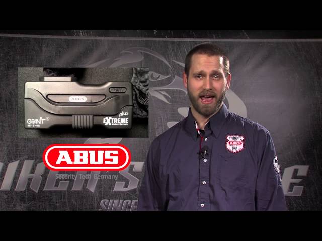 Abus 67/105HB50 Red GRANIT Power XS67 Motorcycle Lock Chain Combo Level 16 3