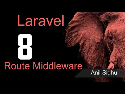 Laravel 8 tutorial Route middleware