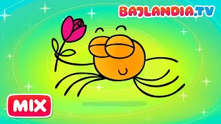Maluśki pajączek - Piosenki dla dzieci Bajlandia tv - ZESTAW piosenek